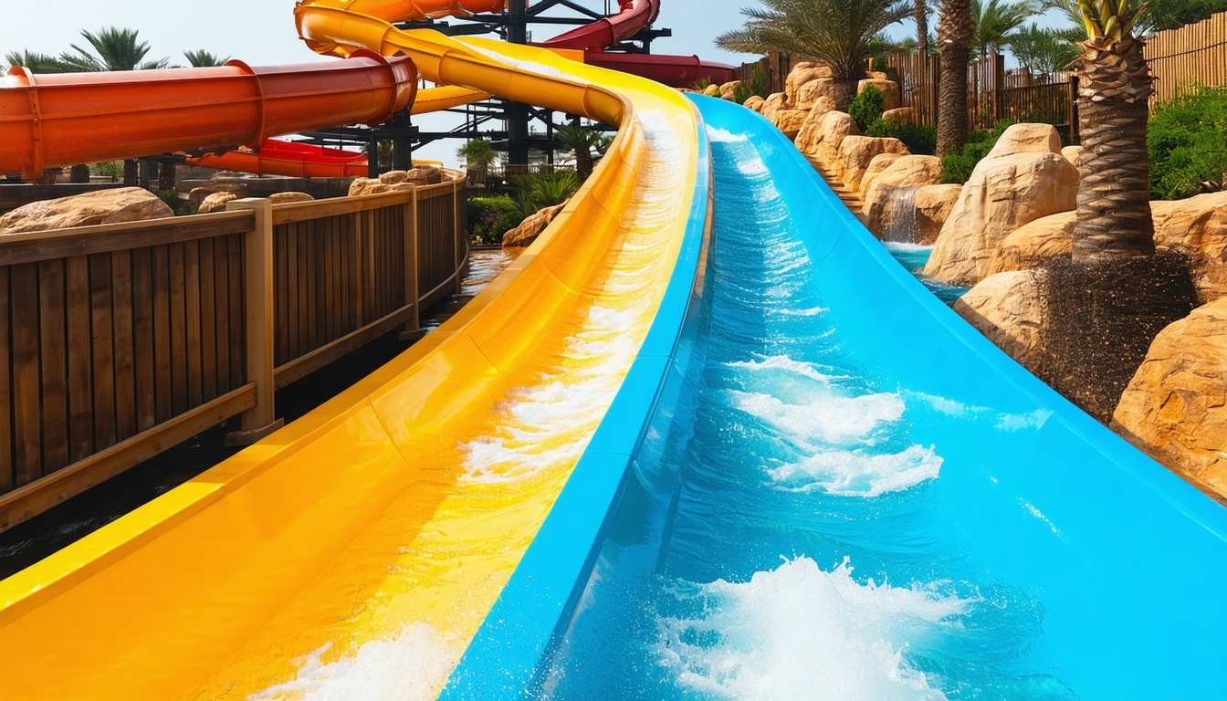 Thrilling Water Slides at Aquaventure World Dubai